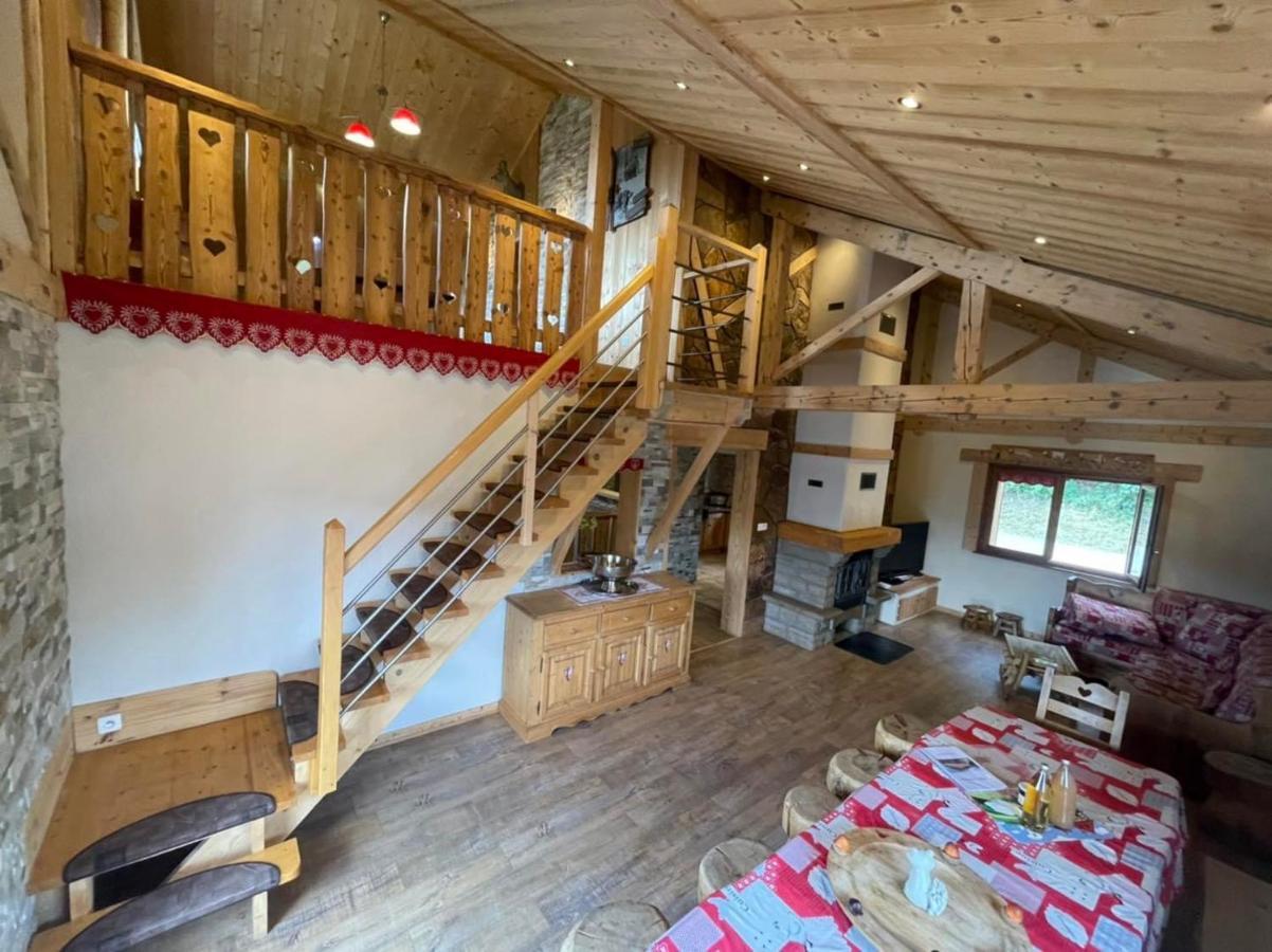 Chalet Spa Le Diamant Nathalie Mn La Rouge La Bresse Kültér fotó